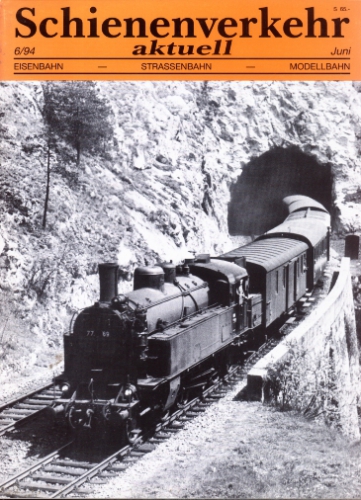 Zeitschrift · Schienenverkehr aktuell · 6/1994