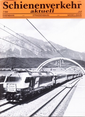 Zeitschrift · Schienenverkehr aktuell · 7/1994