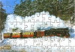 Eisenbahn Kinder-Puzzle · Dampf-Lokomotive 99 241 HSB · NEU/OVP