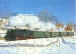 Eisenbahn Kinder-Puzzle · Dampf-Lokomotive 99 1771 DR · NEU/OVP